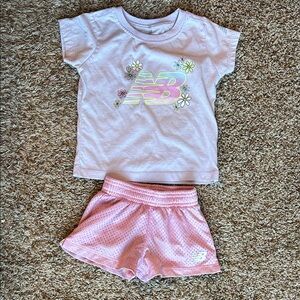 New Balance T-shirt & Short Set
